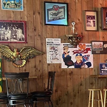 Texas Hamburger Palace  - A review on the wall by our own Marvin Zindler - Burgers Near Me - Houston, Texas
