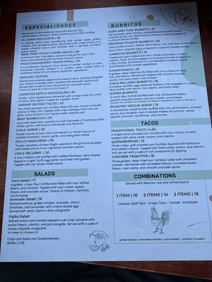 Menu photo 1 Gallina D' Oro Healdsburg, CA Menu photo 1 Gallina D' Oro Healdsburg, CA