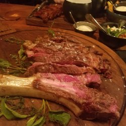 The Rough Meat Company - Tomahawk steak before.