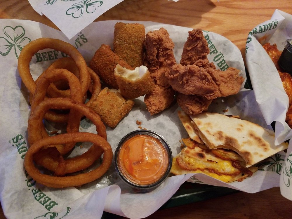 Food from Beef 'O' Brady's