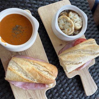 Vanilla Espresso French Café - Tomato Soup with sandwich lunch combo Onion soup with sandwich - Breakfast & Brunch Near Me - Miami Lakes, Florida Vanilla Espresso French Café - Tomato Soup with sandwich lunch combo Onion soup with sandwich - Breakfast & Brunch Near Me - Miami Lakes, Florida