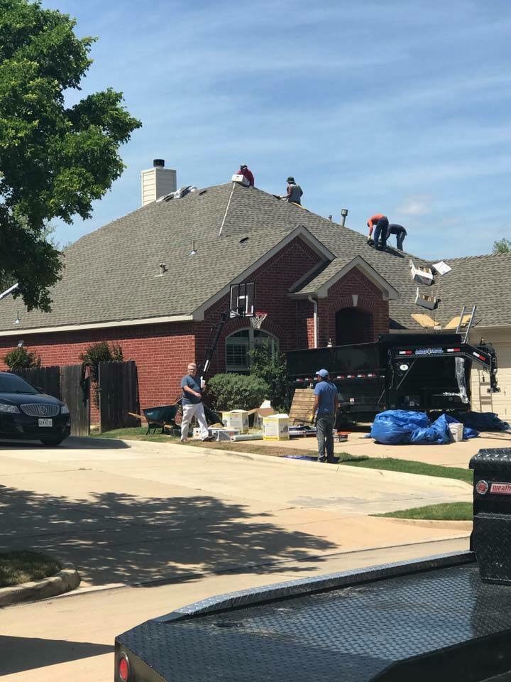 Slide of Cowboys Roofing