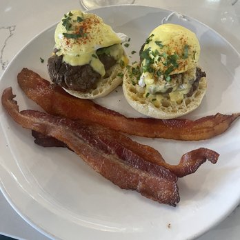 Toast Kitchen & Bar - Filet Mignon Bearnaise Benedict - Breakfast & Brunch Near Me - Brea, California Toast Kitchen & Bar - Filet Mignon Bearnaise Benedict - Breakfast & Brunch Near Me - Brea, California