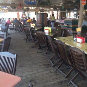 Middendorf's - Manchac - Looking at deck from water side - Seafood Near Me - Akers, Louisiana Middendorf's - Manchac - Looking at deck from water side - Seafood Near Me - Akers, Louisiana