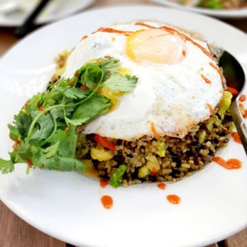 B Star - Turmeric fried supergrain with 2 sunnyside up eggs - Burmese Near Me - San Francisco, California B Star - Turmeric fried supergrain with 2 sunnyside up eggs - Burmese Near Me - San Francisco, California