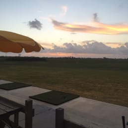 Sunsets and golf. Seriously!