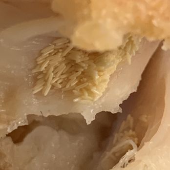Jollibee - Worms inside the chicken strip???? - Chicken Shop Near Me - Daly City, California Jollibee - Worms inside the chicken strip???? - Chicken Shop Near Me - Daly City, California