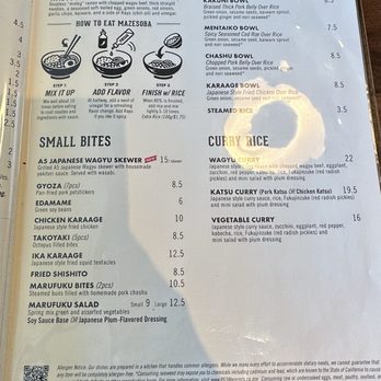 Marufuku Ramen - Dublin - Menu - Ramen Near Me - Dublin, California Marufuku Ramen - Dublin - Menu - Ramen Near Me - Dublin, California