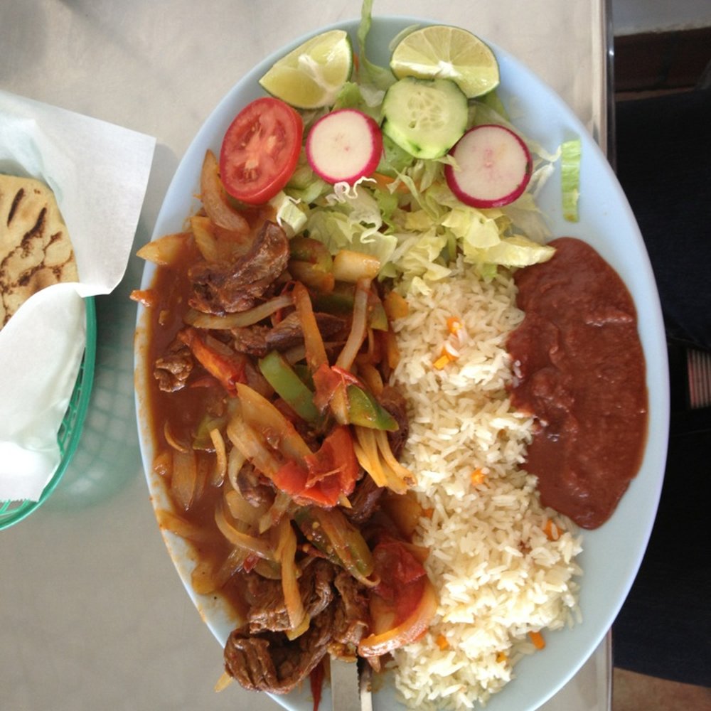 Estela's Restaurant - Bistec Picado - Salvadoran Near Me - Pacoima, California