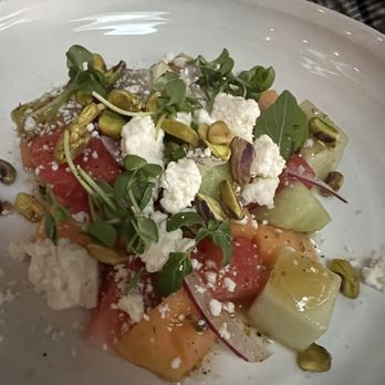 Heritage Restaurant & Bar - Watermelon salad - New American Near Me - San Francisco, California Heritage Restaurant & Bar - Watermelon salad - New American Near Me - San Francisco, California
