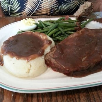 Amy's Cafe - Meatloaf...total comfort food - New American Near Me - Falmouth, Virginia