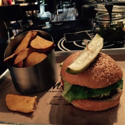 Tasty burgers. They state all ingredients are organic.