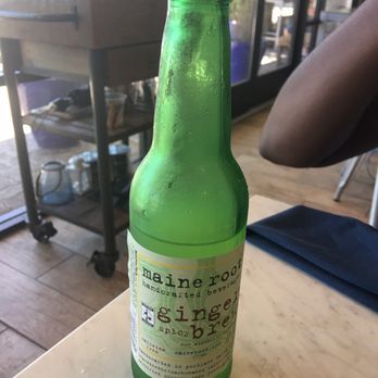 Garbo’s - They serve Maine Ginger Brew. Very sweet with a strong ginger taste. - Seafood Near Me - Austin, Texas