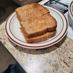 Canary's Family Restaurant - 2.99 for a side of toast. Order a meal that comes with toast
