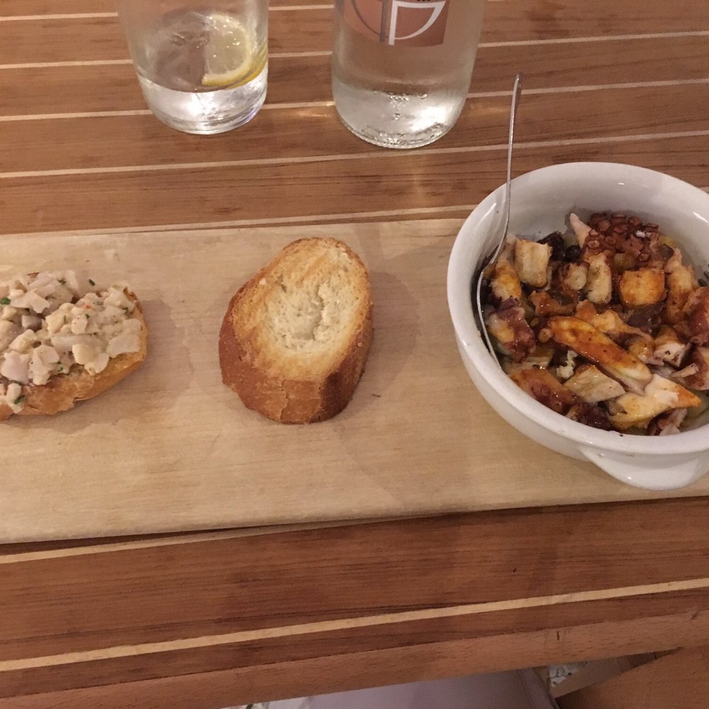 Salumare - they were offering gallega style octopus and sword fish, my favorites! - Seafood Near Me - Trieste, TS Salumare - they were offering gallega style octopus and sword fish, my favorites! - Seafood Near Me - Trieste, TS
