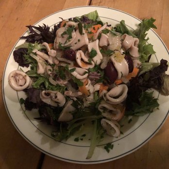 The Daily Catch - Calamari salad ($16.75) - Seafood Near Me - Brookline, Massachusetts