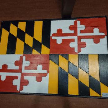 Mission BBQ - Maryland flag wall board at Mission BBQ on Boston St in Baltimore, Md - Barbeque Near Me - Baltimore, Maryland Mission BBQ - Maryland flag wall board at Mission BBQ on Boston St in Baltimore, Md - Barbeque Near Me - Baltimore, Maryland