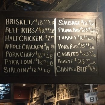 Cooper's Old Time Pit Bar-B-Que - Order meat by the pound - Barbeque Near Me - Austin, Texas
