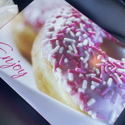 a picture of a doughnut with sprinkles a picture of a doughnut with sprinkles
