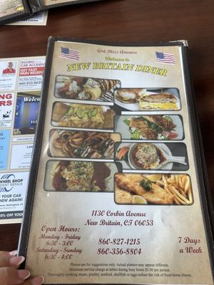 Menu photo 8 New Britain Diner Restaurant New Britain, CT Menu photo 8 New Britain Diner Restaurant New Britain, CT