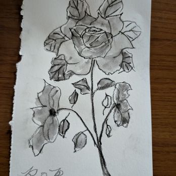 RoughStocks Grill - One of the gentlemen there drew this for me - Steakhouses Near Me - Dunnellon, Florida