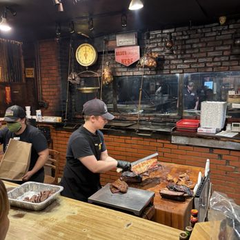 Black's Barbecue Lockhart - BBQ area - Barbeque Near Me - Lockhart, Texas