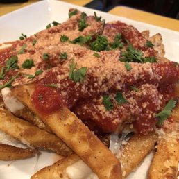 Pizza fries. 1/2 price on weekends.