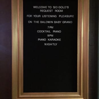 Sid Gold's Request Room - Piano Bars Near Me - New York, New York Sid Gold's Request Room - Piano Bars Near Me - New York, New York