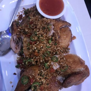 Taste - Crispy Fried Chicken w/ Garlic whole - Seafood Near Me - Las Vegas, Nevada