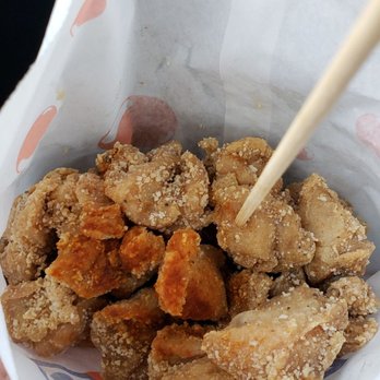 Quickly - Popcorn Chicken with some seasoning and sweet thai chili sauce on the side - Bubble Tea Near Me - Pensacola, Florida Quickly - Popcorn Chicken with some seasoning and sweet thai chili sauce on the side - Bubble Tea Near Me - Pensacola, Florida