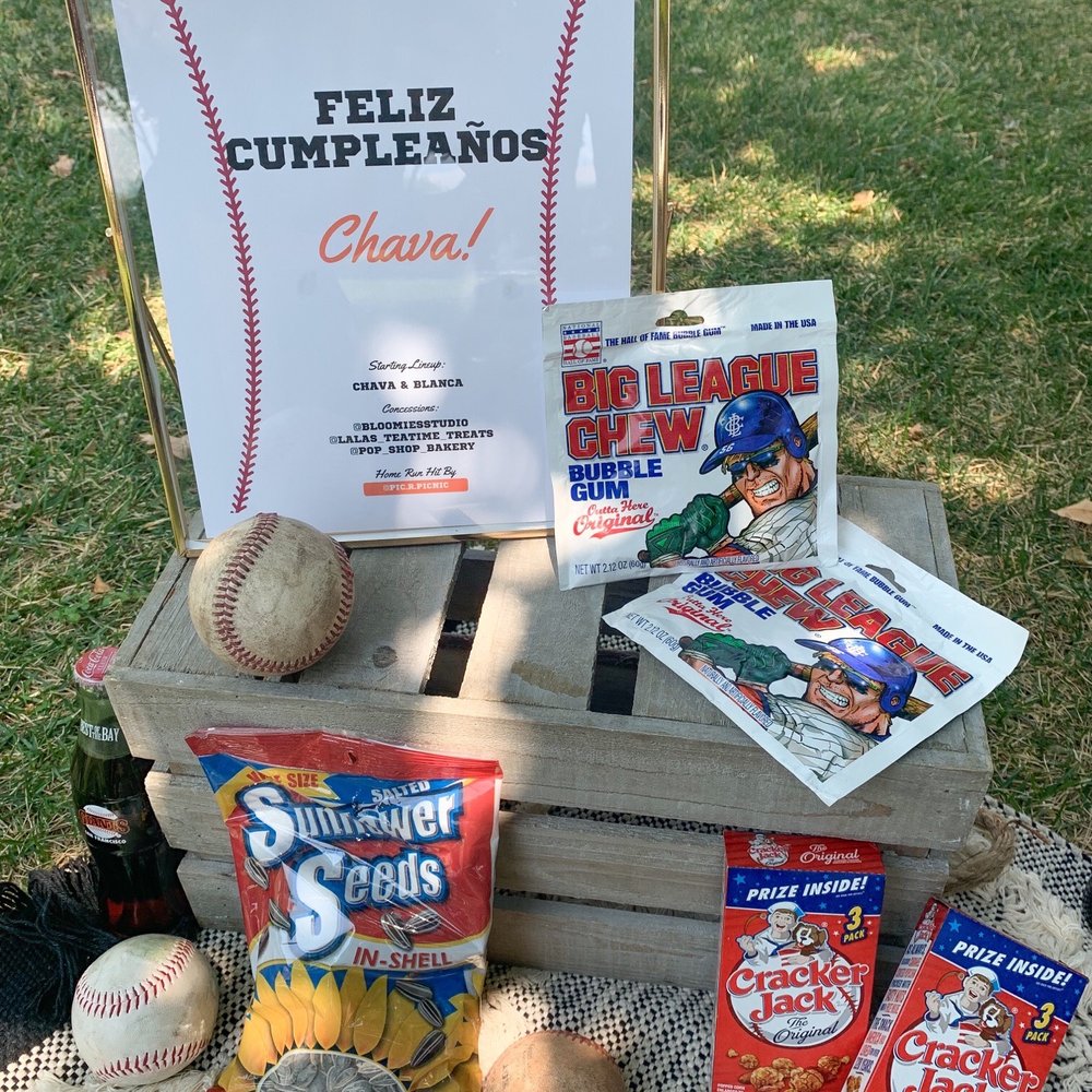 Pic R Picnic - Baseball themed birthday picnic at winery - Party & Event Planning Near Me Pic R Picnic - Baseball themed birthday picnic at winery - Party & Event Planning Near Me