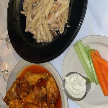 Mother's Restaurant - Penne Pasta Chicken Wings - New American Near Me - Buffalo, New York Mother's Restaurant - Penne Pasta Chicken Wings - New American Near Me - Buffalo, New York