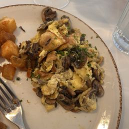 Truffle & Wild Mushroom Scramble
