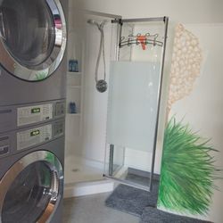 Basecamp Outdoor Gear - Shower and laundry available daily 9am-5pm for additional fee