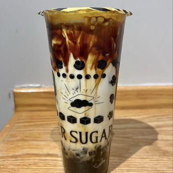 Tiger Sugar - #2 (Brown Sugar Boba with Jelly, Milk, and Cream Mousse) - Bubble Tea Near Me - Philadelphia, Pennsylvania Tiger Sugar - #2 (Brown Sugar Boba with Jelly, Milk, and Cream Mousse) - Bubble Tea Near Me - Philadelphia, Pennsylvania