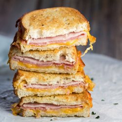 Memphis2Miami - South Miami Delicious toasted ham cheese sandwich