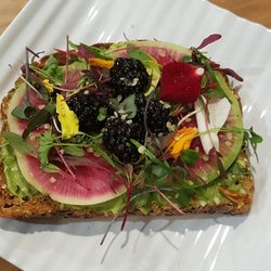 Earthcraft Juicery - Earthcraft Juicery's Rainbow Avocado Toast