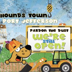 Hounds Town - We are open regular hours and able to safely take your pets for daycare, boarding and grooming! (631) 476-9320