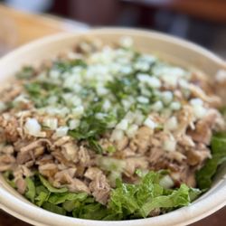 Taqueria 2 Potrillos - Chicken burrito bowl