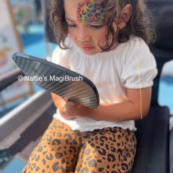 Nattie’s Magibrush - Awww adorable  Little cheetah - Face Painting Near Me