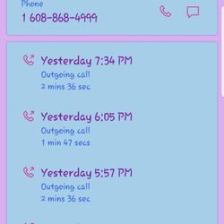 Paul Revere's Pizza - Phone print screen time of order,  time called back after no pizza delivered 1 1/2 HOURS LATER!