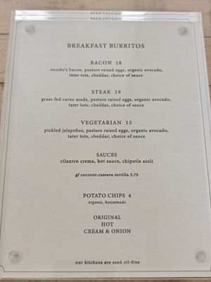 Menu photo 7 Wake and Late Pasadena, CA