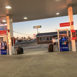 Exxon - some of the fuel dispensers