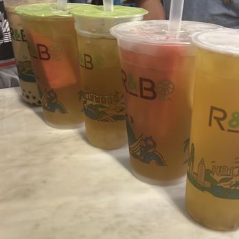 R&B Tea - Fruit teas - Bubble Tea Near Me - Rosemead, California