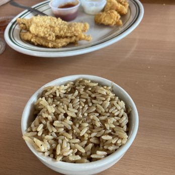 Lake Jackson Seafood - Dirty rice instead of French fries. No up charge. - Seafood Near Me - Lake Jackson, Texas Lake Jackson Seafood - Dirty rice instead of French fries. No up charge. - Seafood Near Me - Lake Jackson, Texas