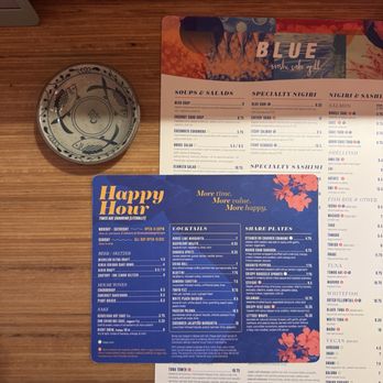 Blue Sushi Sake Grill - Menu - Sushi Bars Near Me - Houston, Texas