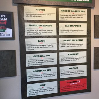 Wingstop - I'm going to try all of these! - Chicken Wings Near Me - North Miami, Florida