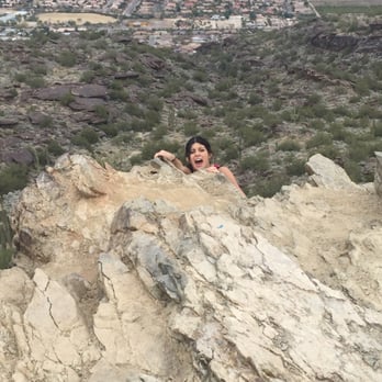 South Mountain Park - Family told me to be careful...sent them this staged pic to ease their minds - Parks Near Me - Phoenix, Arizona
