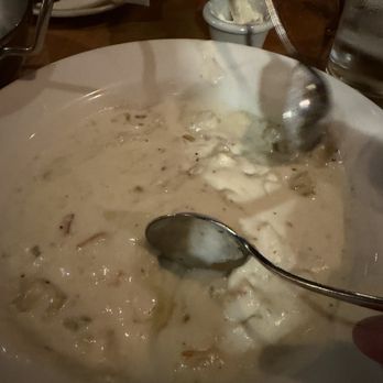 Scoma's Restaurant - One of the skimpiest bowls of clam chowder I have ever seen at a restaurant - Seafood Near Me - San Francisco, California Scoma's Restaurant - One of the skimpiest bowls of clam chowder I have ever seen at a restaurant - Seafood Near Me - San Francisco, California