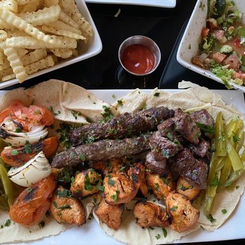 Mezze Cafe - The large platter - Mediterranean Near Me - Austin, Texas Mezze Cafe - The large platter - Mediterranean Near Me - Austin, Texas